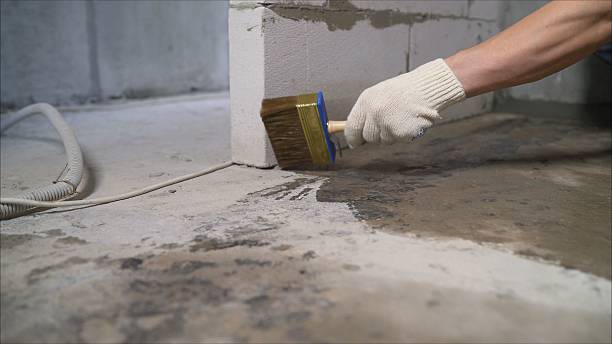 Crawl space vapor barrier installation in Orange, VA